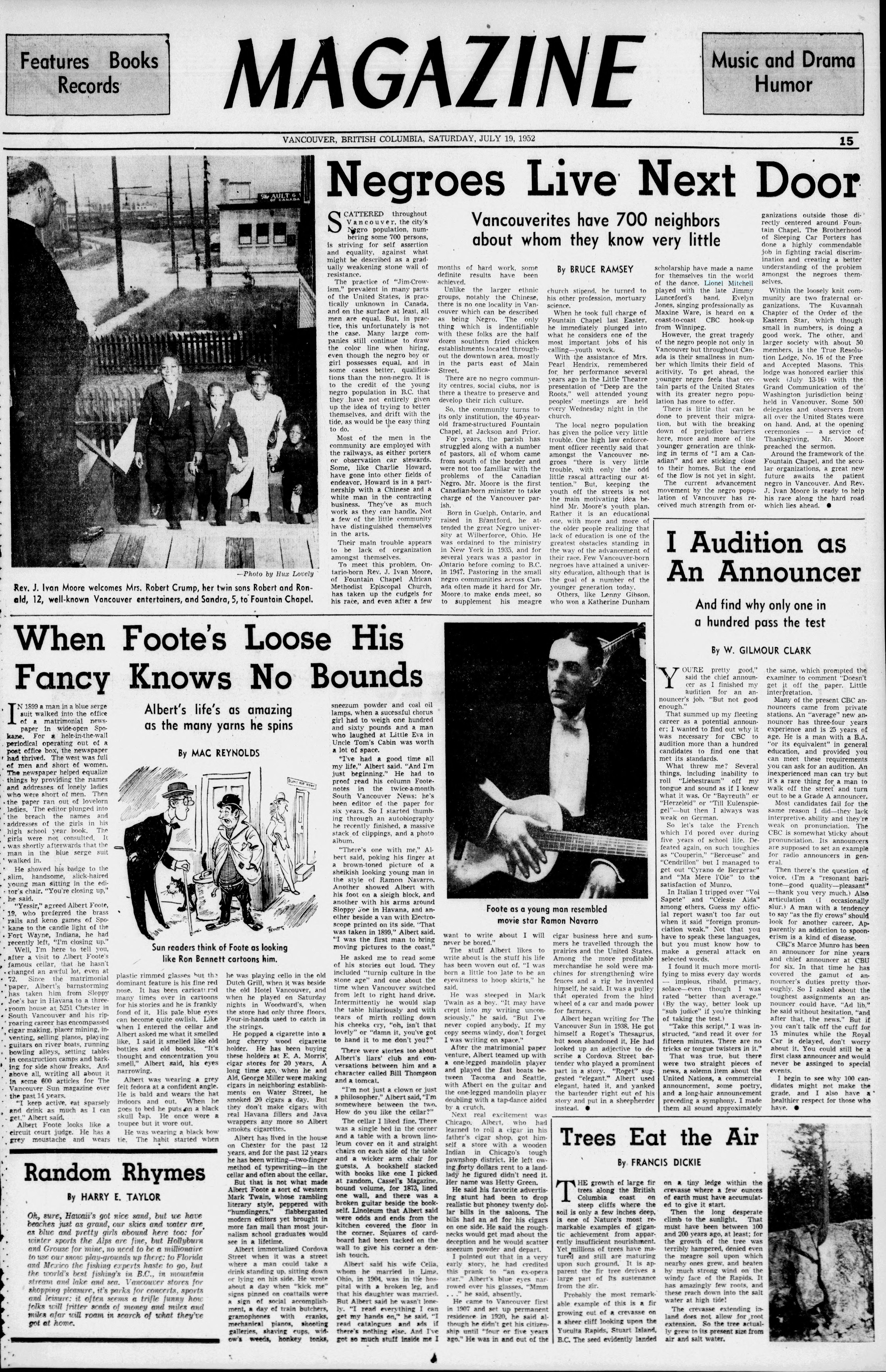 Negroes Live Next Door, Vancouver Sun, July 19 1952.jpg